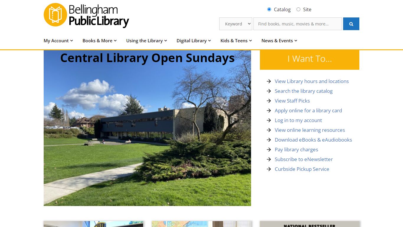 Home - Bellingham Public Library